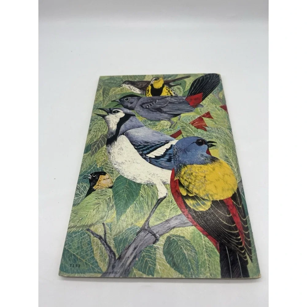 Vintage Song Birds Science Program Book National Audubon Add Pictures Homeschool